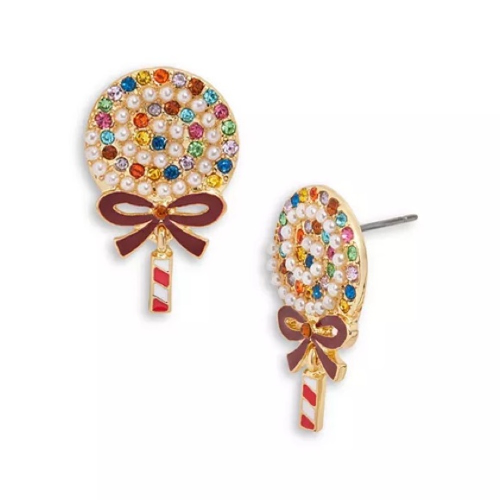 BaubleBar Lollipop Swirl Earrings